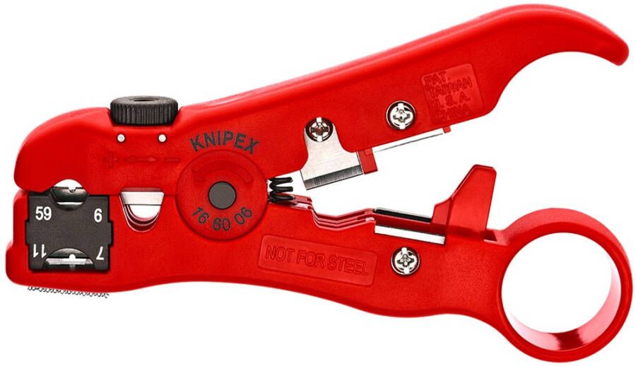 Knipex Isolatiegereedschap voor coax-kabel 16 60 06 SB