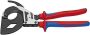 Knipex Kabelschaar (ratelprincipe 3-versnellingen) met meer-componentengrepen 320 mm 9532320 - Thumbnail 2