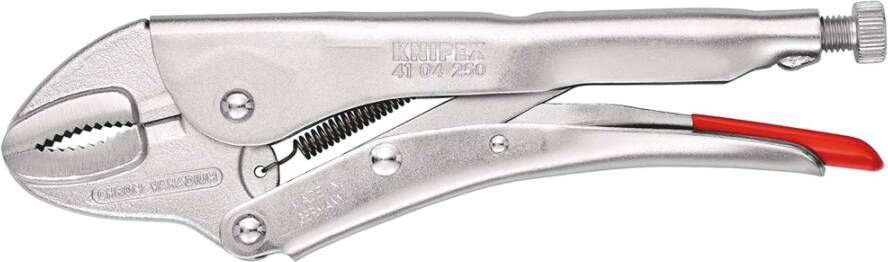 Knipex Klemtang verzinkt | Lengte 250 mm | Zelfbedieningskaart blister 41 04 250 SB