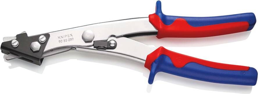 Knipex Knabbelschaar voor plaat | Meer-componentengrepen | Vernikkeld | Lengte 280 mm 90 55 280 EAN