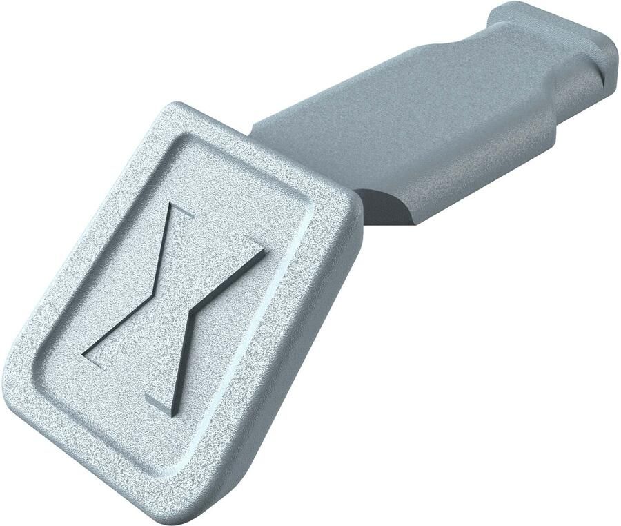 Knipex ColorCode Clips grijs | 10 stuks 00 61 10 CS