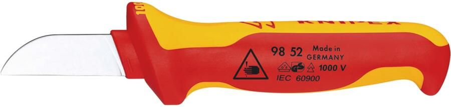 Knipex Kabelmes recht 180 mm VDE 9852SB