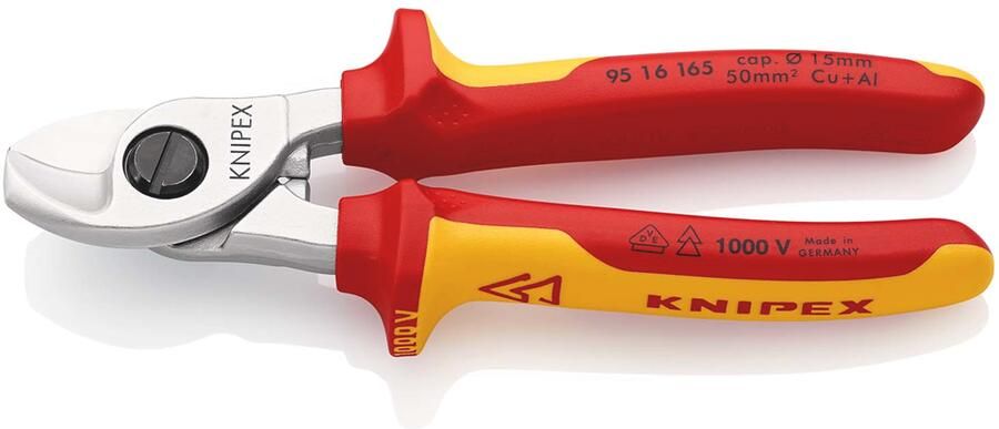 Knipex Kabelschaar VDE 95 16 165 SB 9516165SB - Foto 2