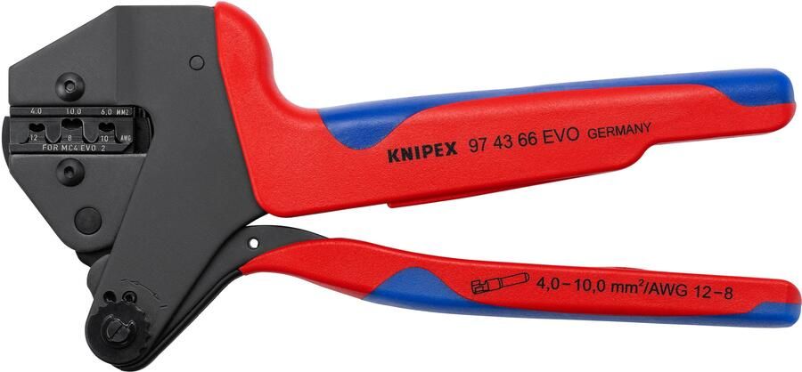 Knipex Krimp-systeemtang MC4 EVO2 97 43 66 EVO