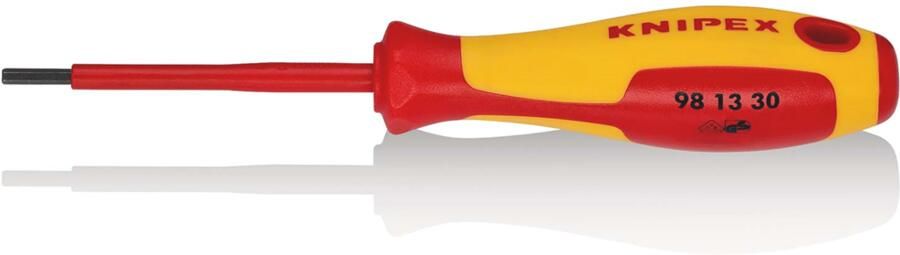 Knipex Schroevendraaier Inbus 3 mm VDE 981330 - Foto 2