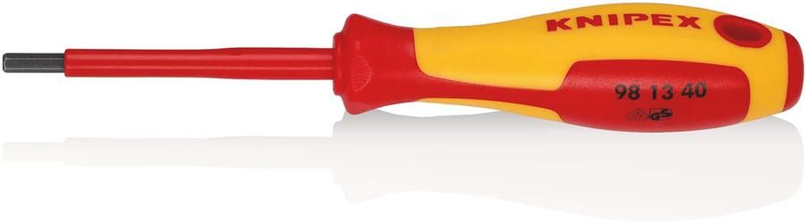 Knipex Schroevendraaier Inbus 4 mm VDE 981340 - Foto 2