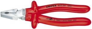 Knipex Kracht-Kombitang verchroomd dompelisolatie VDE-getest 225 mm