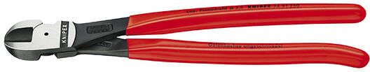 Knipex Kracht-middensnijtang zwart geatramenteerd met kunststof bekleed 250 mm