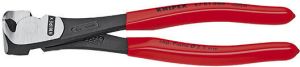 Knipex Kracht-voorsnijtang zwart geatramenteerd met kunststof bekleed 200 mm