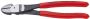 Knipex Kracht-zijsnijtang zwart geatramenteerd met kunststof bekleed 140 mm 7401140 - Thumbnail 1