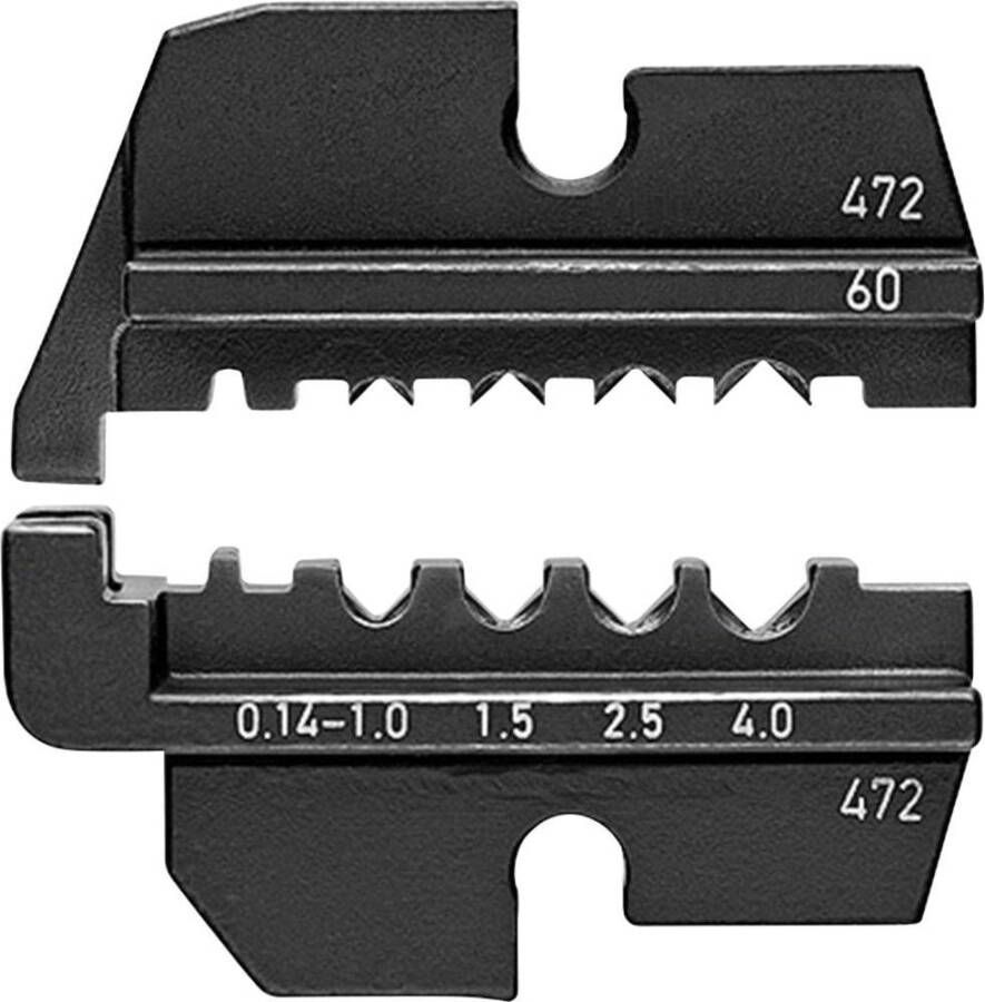 Knipex Krimpprofiel voor gedraaide contacten (HTS + Harting) 974960