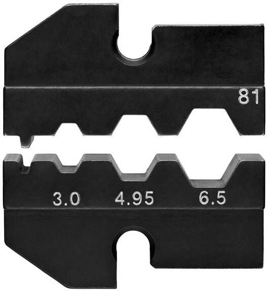 Knipex Krimpprofiel voor Harting-stekkers voor optische vezelkabels 974981