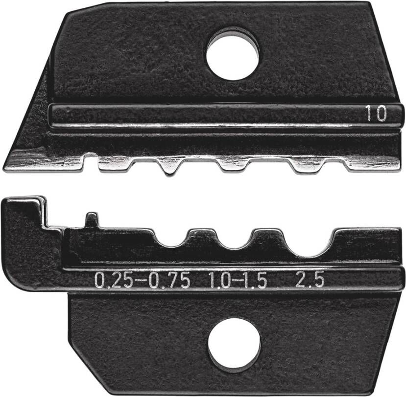 Knipex Krimpprofiel | Voor Niet-Geïsoleerde Buis- en Klemkabelschoenen en Niet-Geïsoleerde Stekkers 97 49 10