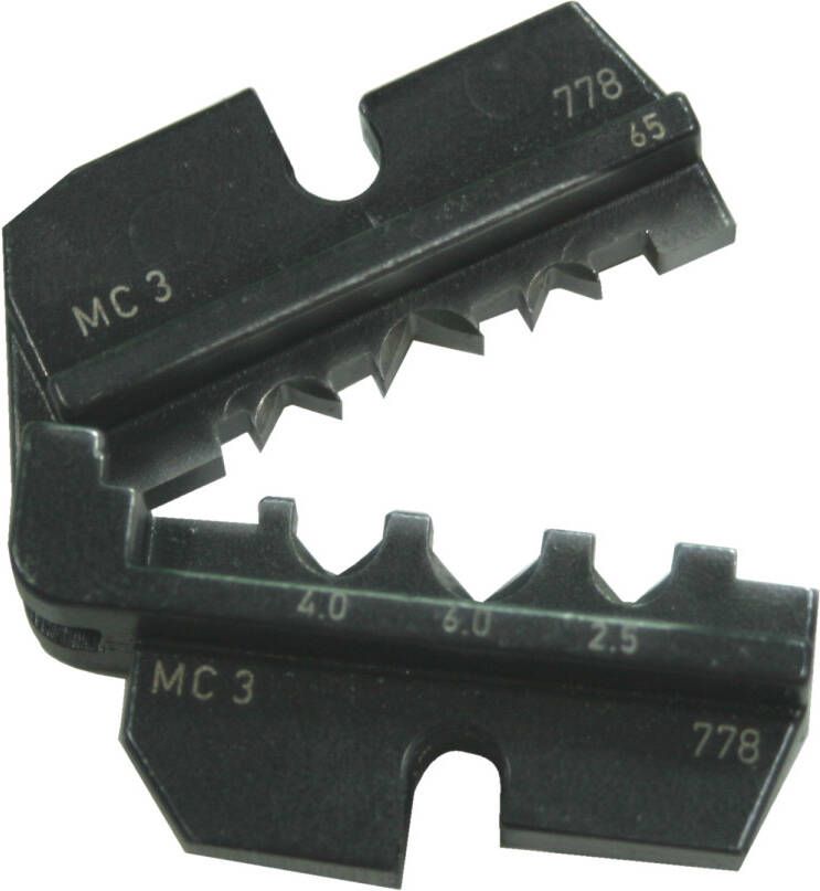 Knipex Krimpprofiel voor solar connectors MC3 (Multi-Contact) 974965