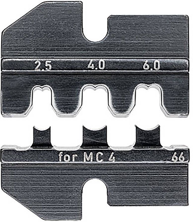 Knipex Krimpprofiel voor solar connectors MC4 (Multi-Contact) 974966