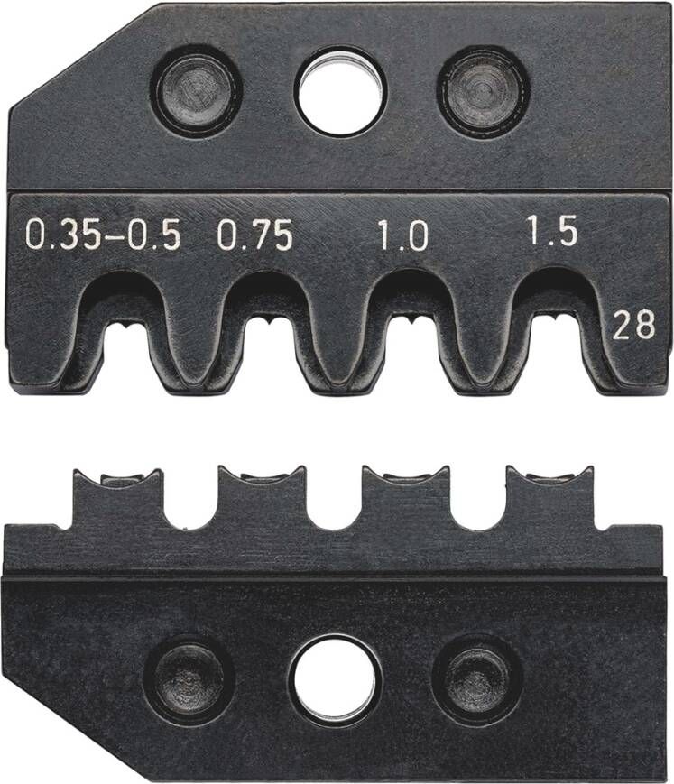Knipex Krimpprofiel | Voor Stekkers uit de AMP Superseal 1.5-Serie van Tyco Electronics 97 49 28