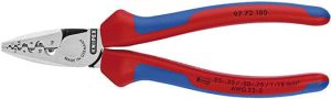 Knipex Krimptang voor adereindhulzen met meer-componentengrepen 180 mm