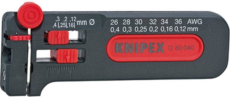Knipex Ontmantelingsgereedschap 0 12-0 4 mm 12 80 040 SB 1280040SB
