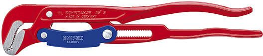 Knipex Pijptang S-vormig met snelle instelling rood poedergecoat 420 mm 8360015
