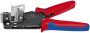 Knipex Precisie afstriptang gebruineerd 195 mm | afstripcapaciteit : 0 03 2 08mm 121202 - Thumbnail 1