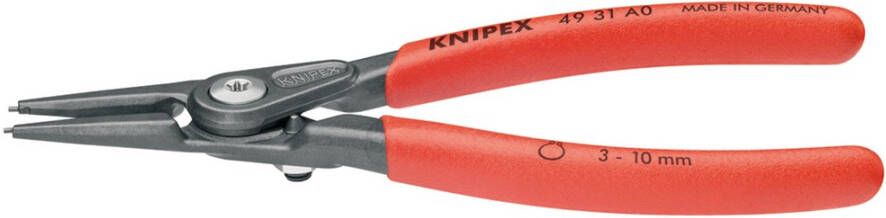 Knipex Precisie-borgveertang grijs geatramenteerd 140 mm 4931A0