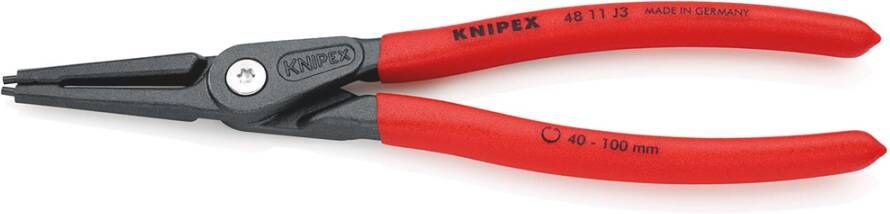 Knipex Precisie-borgveertang voor binnenringen in boringen | Anti-slip kunststof bekleed 48 11 J3 SB
