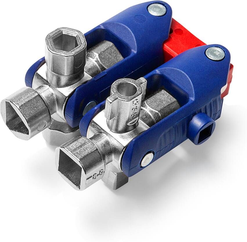 Knipex Schakelkastsleutel | Voor alle standaard afsluitsystemen | Lengte 161 mm 00 11 06 V04