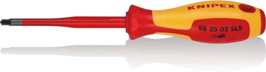 Knipex Schroevendraaier (Slim) PlusMinus Pozidriv | Geïsoleerde meercomponenten-greep | VDE-gekeurd 98 25 02 SLS