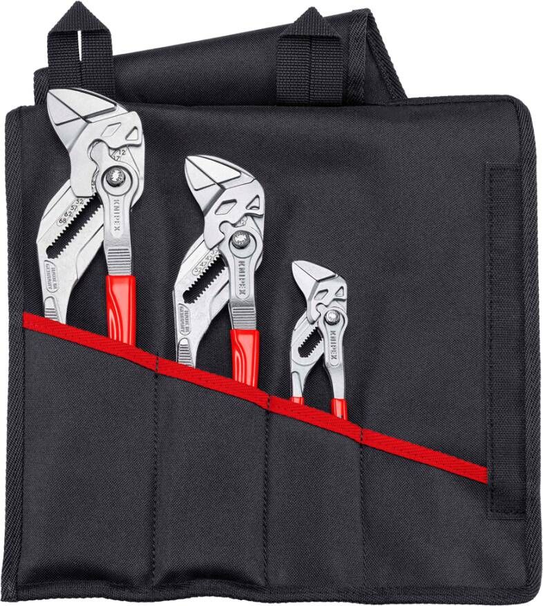 Knipex Sleuteltangenset | 1 x 87 01 150 1 x 87 01 250 1 x 87 01 300 | 330 mm 00 19 55 S7