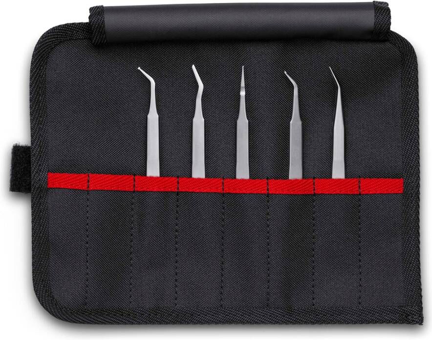 Knipex SMD-Precisie-Pincetten-Set | 5-Delig 92 00 03