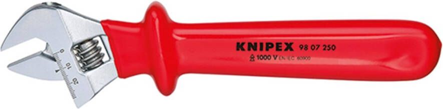 Knipex Steeksleutel verstelbaar 250 mm VDE 98 07 250 9807250