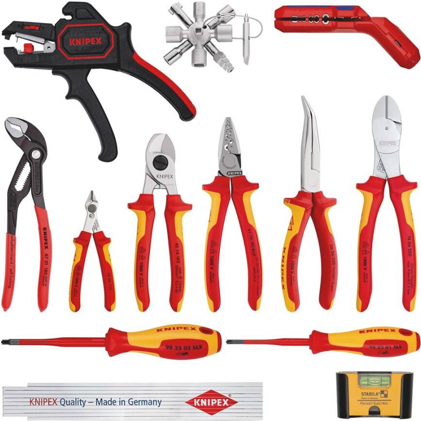Knipex Uitbreidingsset Electro 2 | 14-delig 00 20 90 V02