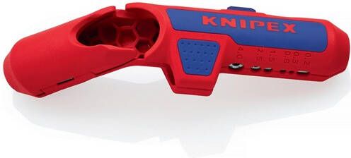 Knipex Universeel stripgereedschap | totale lengte 130 mm voor linkshandig | 1 stuk 16 95 02 SB 16 95 02 SB