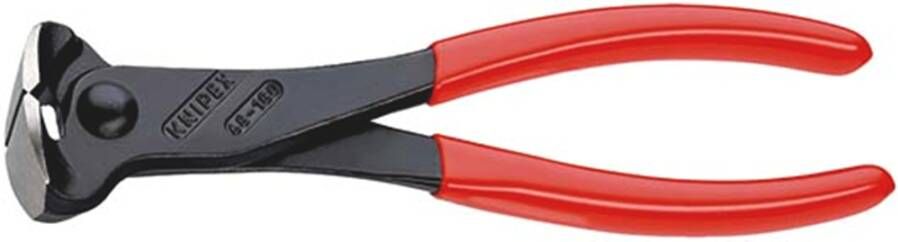Knipex Voorsnijtang | Kunststof bekleed | Zwart geatramenteerd | Lengte 180 mm 68 01 180 EAN