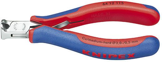 Knipex Voorsnijtang met klein facet 115 mm 6412115