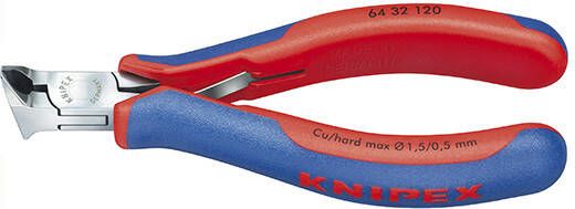 Knipex Voorsnijtang schuine kop 120 mm 6432120