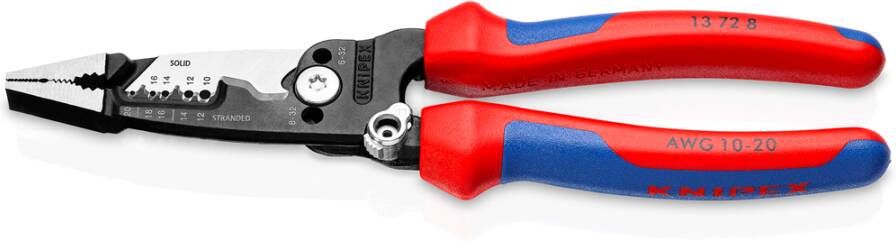 Knipex WireStripper multifunctionele tang | Voor elektricien | Amerikaans model | Meer-componentengrepen 13 72 8