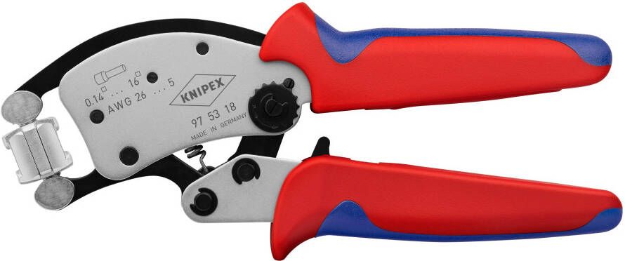 Knipex Zelfinstellende Krimptang Twistor 16 975318SB - Foto 1