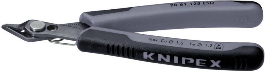 Knipex Zijsnijtang 64 HRC 125 mm ESD 7861125ESD