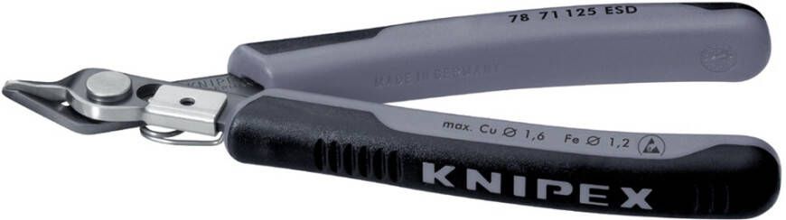 Knipex Zijsnijtang 64 HRC + draadkl.125 mm ESD 7871125ESD