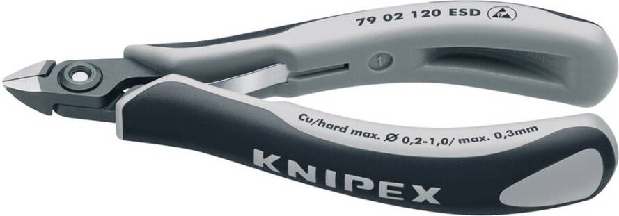 Knipex Zijsnijtang mini-kop 120 mm ESD 7902120ESD