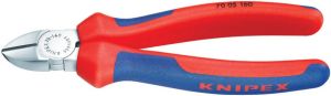 Knipex Zijsnijtang verchroomd met meer-componentengrepen 160 mm 7005160