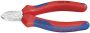 Knipex Zijsnijtang voor kunststof met meer-componentengrepen 125 mm 7202125 - Thumbnail 1
