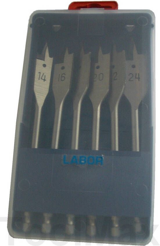 Labor 6 delige speedboren set (12-22mm) KA050060