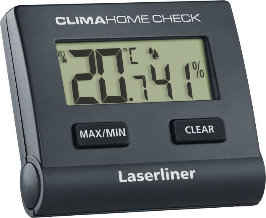 Laserliner 082.428A | ClimaHome-Check | Zwart