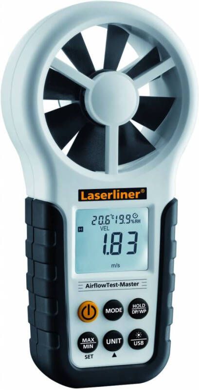 Laserliner AirflowTest-Master Luchtstroom meter 082.140A