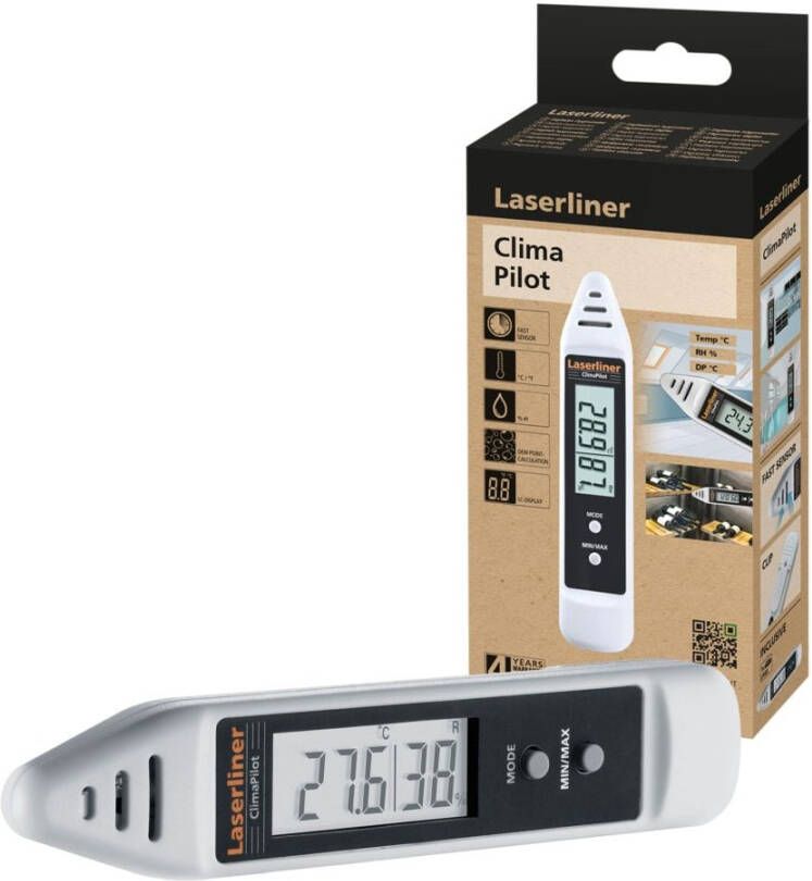 Laserliner ClimaPilot Digitale Hygrometer 082.034E