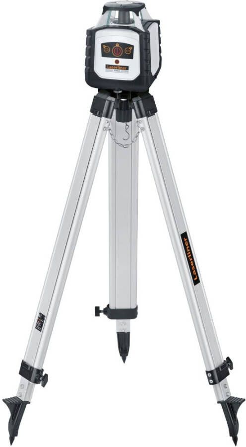 Laserliner Cubus 210 S | Set | Rotatielaser | Licht-statief 150 cm | Telescopische nivelleerlat 4 m | Laserontvanger
