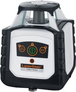 Laserliner Cubus G 110S Rotatielaser + Wandhouder en ontvanger 052.300A