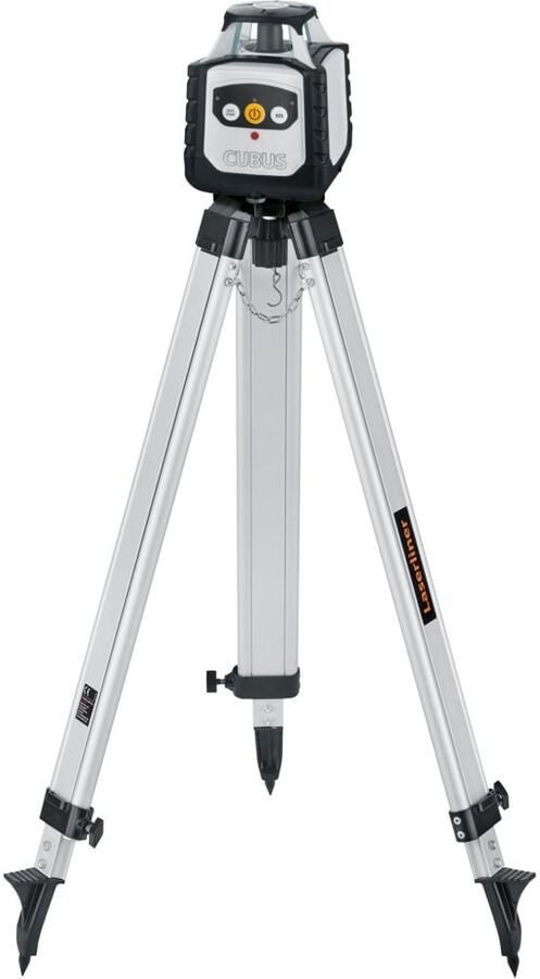 Laserliner Cubus 110 S Set 150 cm Volautomatische rotatielaser 052.325A